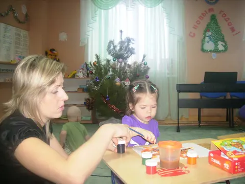 Занятие по художественному творчеству