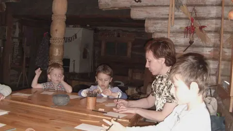"Учился человек писать" - В музее "Тульские древности"